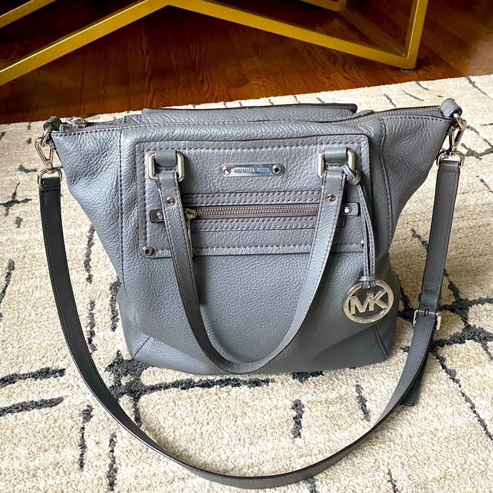 Michael Kors Pebbled Leather Gilmore Tote
